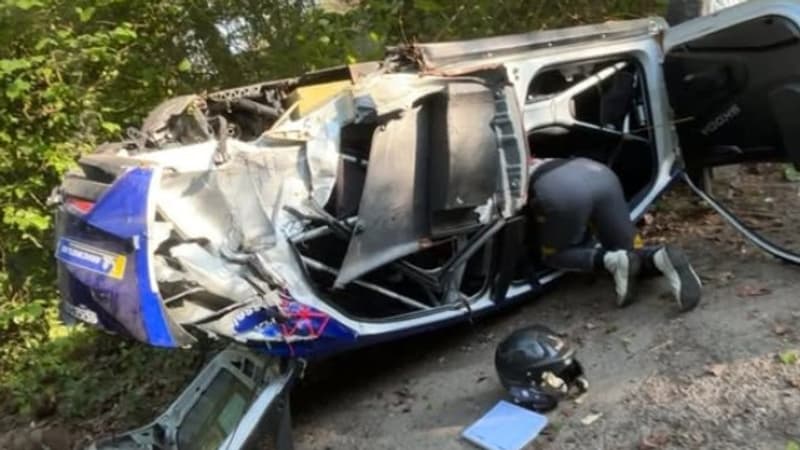 Les images impressionnantes du nouvel accident violent du père de Max Verstappen lors d’un rallye