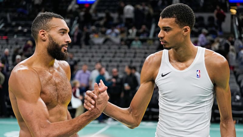 NBA: l'impatience de Gobert avant son duel fratricide face à Wembanyama, "un joueur unique dans l'histoire"