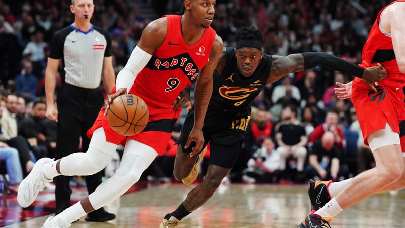 NBA: le tir fou de RJ Barrett en prolongation qui offre une victoire irrespirable aux Raptors face aux Cavaliers