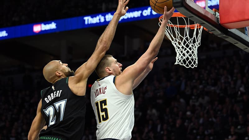 NBA: les Wolves de Gobert éliminent les Nuggets et joueront face aux Spurs au 2e tour des playoffs